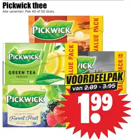 Dirk Pickwick thee aanbieding