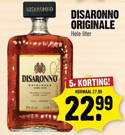 Dirk DISARONNO ORIGINALE Hele liter aanbieding