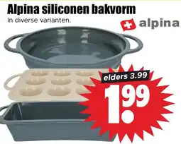Dirk Alpina siliconen bakvorm aanbieding