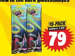 Dirk Glow in the dark gloeistadjes aanbieding