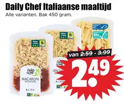 Dirk Daily Chef Italiaanse maaltijd aanbieding