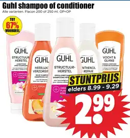 Dirk Guhl shampoo of conditioner aanbieding