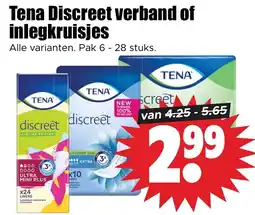 Dirk Tena Discreet verband of inlegkruisjes aanbieding