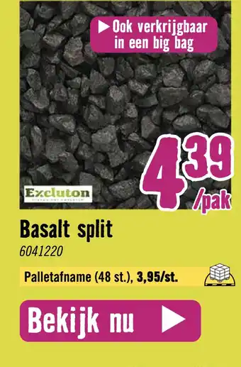 Hornbach Basalt split 6041220 aanbieding