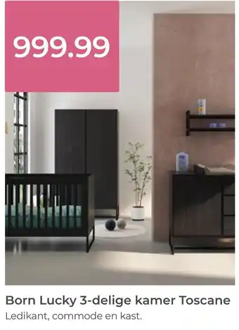 Born Lucky 3-delige kamer Toscan