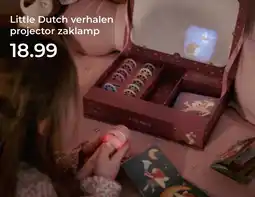 Prenatal Little Dutch verhalen projector zaklamp aanbieding