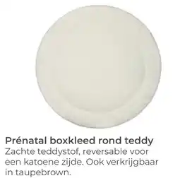 Prenatal Prénatal boxkleed rond teddy aanbieding