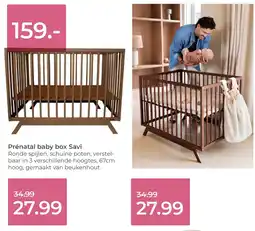 Prenatal Prénatal baby box Savi aanbieding