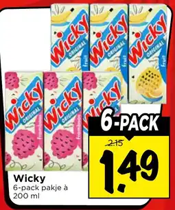 Vomar Voordeelmarkt Wicky aanbieding