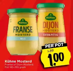 Vomar Voordeelmarkt Kühne Mosterd aanbieding