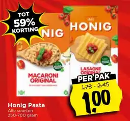 Vomar Voordeelmarkt Honig Pasta aanbieding
