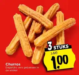 Vomar Voordeelmarkt Churros aanbieding