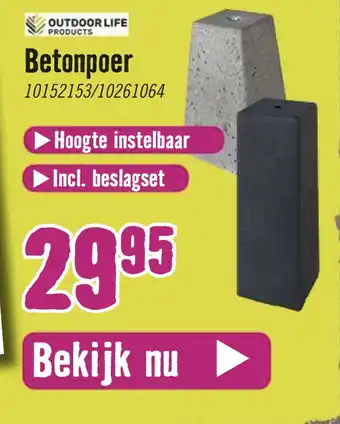 Hornbach Betonpoer 10152153/10261064 aanbieding