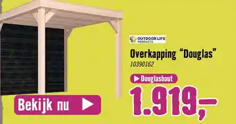 Hornbach Overkapping “Douglas" 10390162 aanbieding