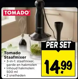 Vomar Voordeelmarkt Tomado Staafmixer aanbieding