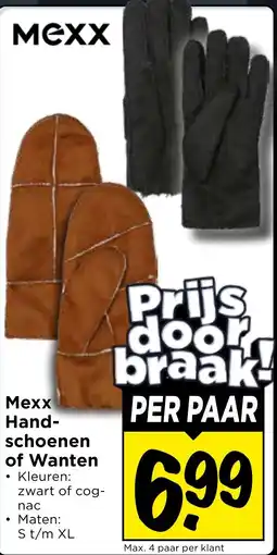 Vomar Voordeelmarkt Mexx Handschoenen of Wanten aanbieding