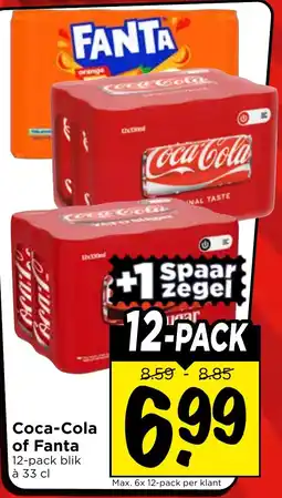 Vomar Voordeelmarkt Coca-Cola of Fanta aanbieding