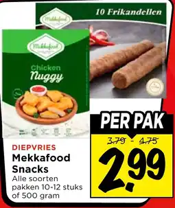 Vomar Voordeelmarkt Mekkafood Snacks aanbieding