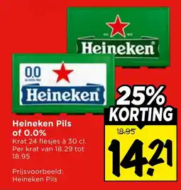 Vomar Voordeelmarkt Heineken Pils of 0.0% aanbieding