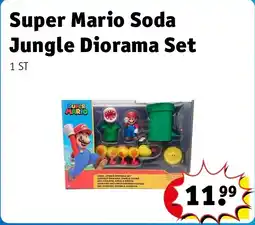 Kruidvat Super Mario Soda Jungle Diorama Set aanbieding