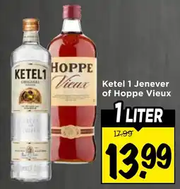 Vomar Voordeelmarkt Ketel 1 Jenever of Hoppe Vieux aanbieding