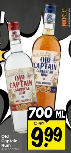 Vomar Voordeelmarkt Old Captain Rum aanbieding