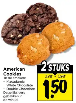 Vomar Voordeelmarkt American Cookies aanbieding