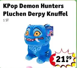 Kruidvat KPop Demon Hunters Pluchen Derpy Knuffel aanbieding