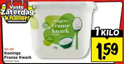 Vomar Voordeelmarkt Konings Franse Kwark aanbieding