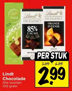 Vomar Voordeelmarkt Alle Lindt Chocolade aanbieding