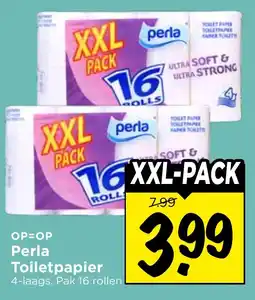 Vomar Voordeelmarkt Perla Toilet papier aanbieding