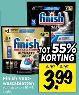 Vomar Voordeelmarkt Finish Vaat-wastabletten aanbieding