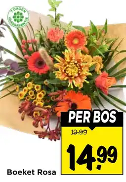 Vomar Voordeelmarkt Boeket Rosa aanbieding