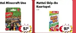 Kruidvat Mattel Minecraft Uno aanbieding