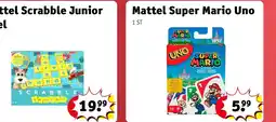 Kruidvat Mattel Scrabble Junior Spel aanbieding