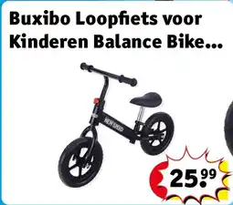 Kruidvat Buxibo Loopfiets voor Kinderen Balance Bike New Speed aanbieding
