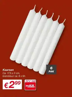 Kik Kaarsen aanbieding