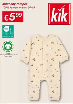 Kik Minibaby Romper aanbieding