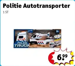 Kruidvat Politie Autotransporter aanbieding