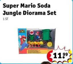 Kruidvat Super Mario Soda Jungle Diorama Set aanbieding