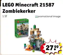 Kruidvat LEGO Minecraft 21587 Zombiekerker aanbieding
