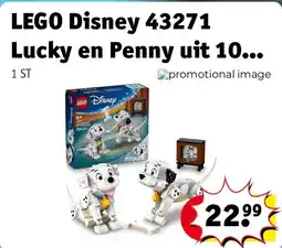 Kruidvat LEGO Disney 43271 Lucky en Penny uit 101 Dalmatiërs aanbieding