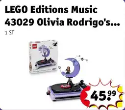 Kruidvat LEGO Editions Music 43029 Olivia Rodrigo's Concertmaan aanbieding