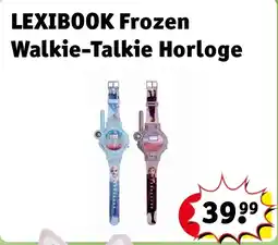 Kruidvat LEXIBOOK Frozen Walkie-Talkie Horloge aanbieding