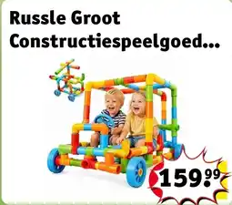 Kruidvat Russle Groot Constructiespeelgoed Buizen 156 stuks aanbieding