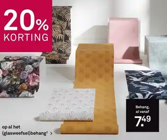 Karwei Al het (glasweefsel)behang aanbieding