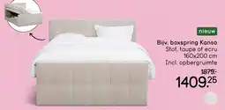 Leen Bakker Boxspring Kanso aanbieding