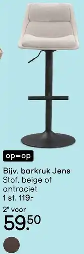 Leen Bakker Barkruk Jens aanbieding