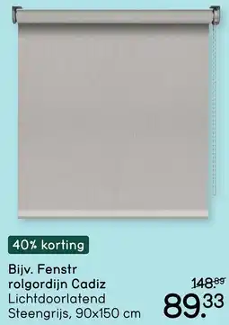 Leen Bakker Fenstr Rolgordijn Cadiz aanbieding