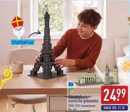ALDI Bouwset iconische gebouwen aanbieding